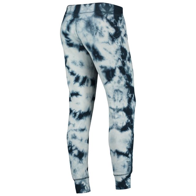 Pantalon de jogging femme New Era bleu marine à effet tie-dye York Yankees