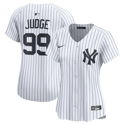 Maillot Nike Aaron Judge blanc domicile des Yankees de New York pour femme