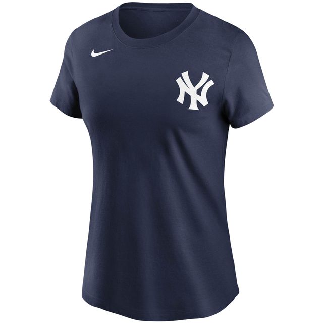 T-shirt avec nom et numéro Nike DJ LeMahieu pour femme, bleu marine, New York Yankees