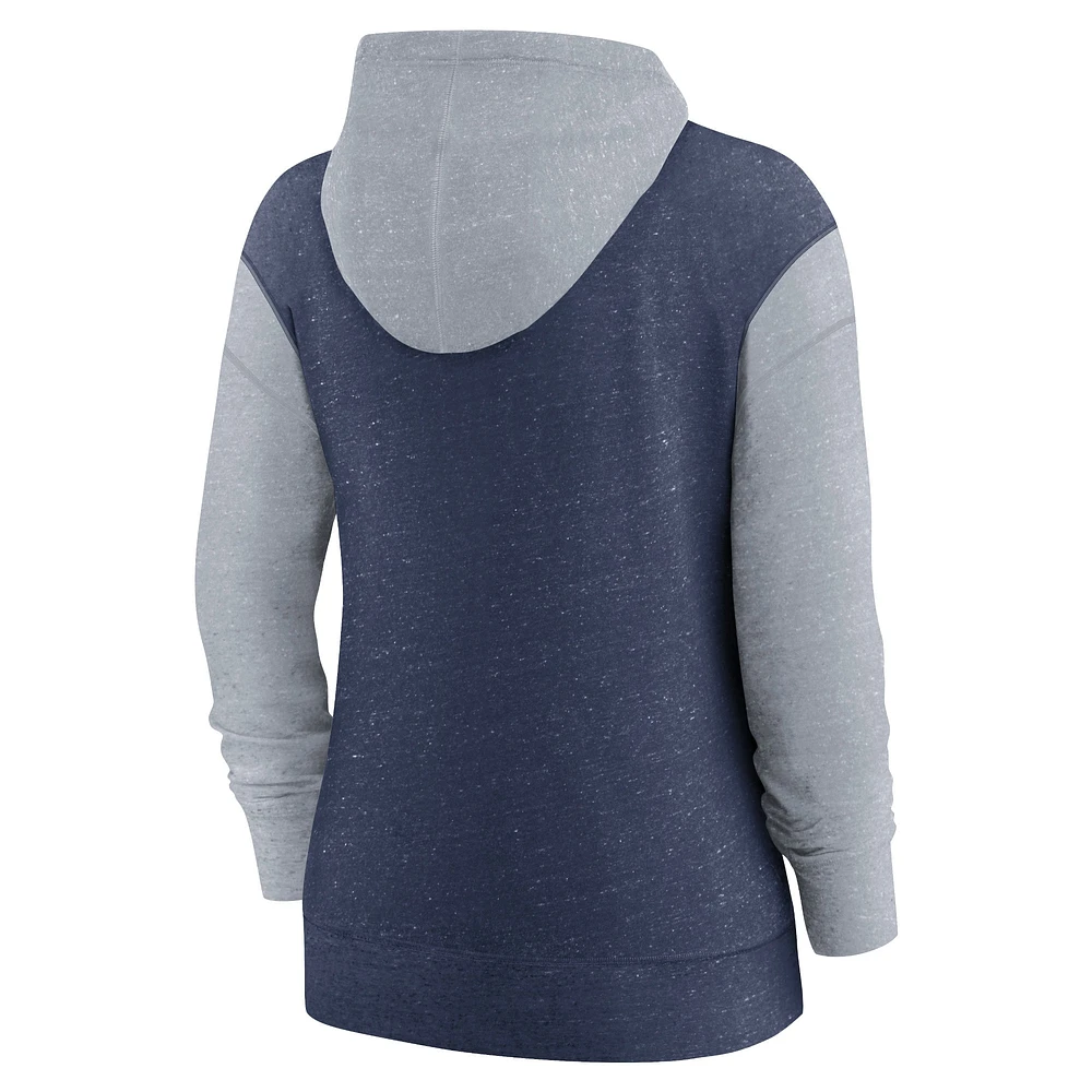 Women's Nike Navy New York Yankees Full-Zip Hoodie