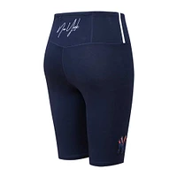 Women's Pro Standard Navy New York Yankees City Scape Bike Shorts