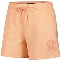Women's Pro Standard Orange New York Yankees Neutral Fleece Shorts