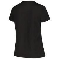Women's Profile Black/Heather Gray New York Yankees Plus T-Shirt Combo Pack