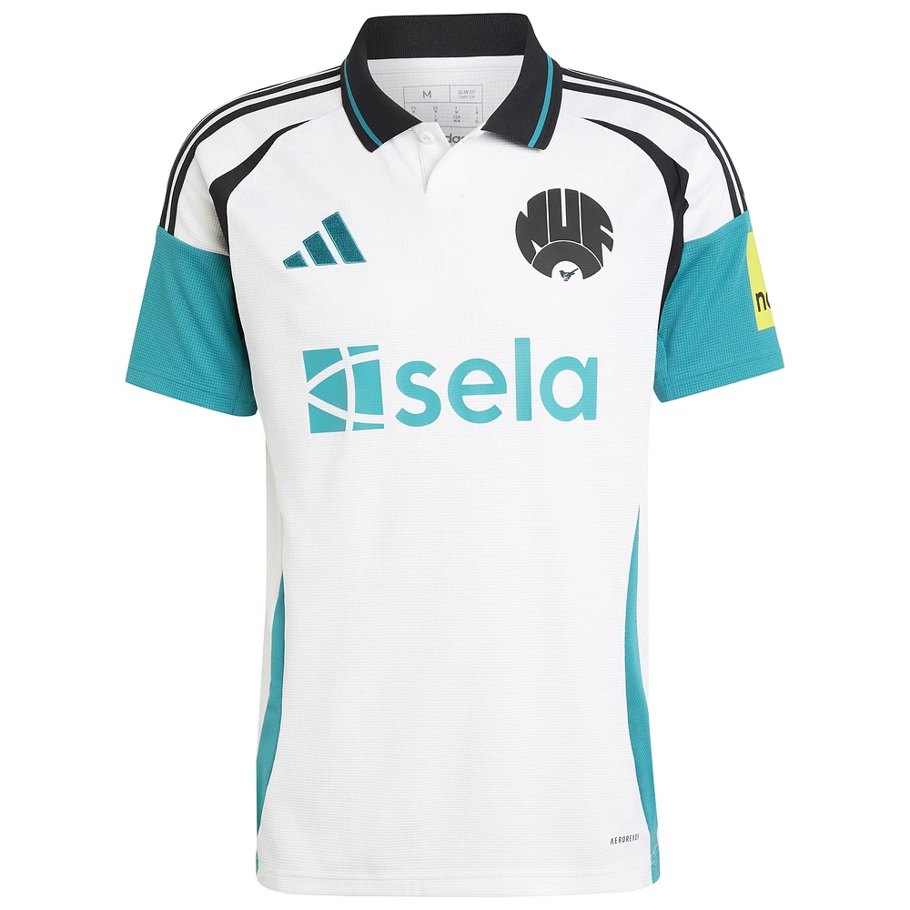 Men's adidas White Newcastle United 2024/25 Third Replica Jersey