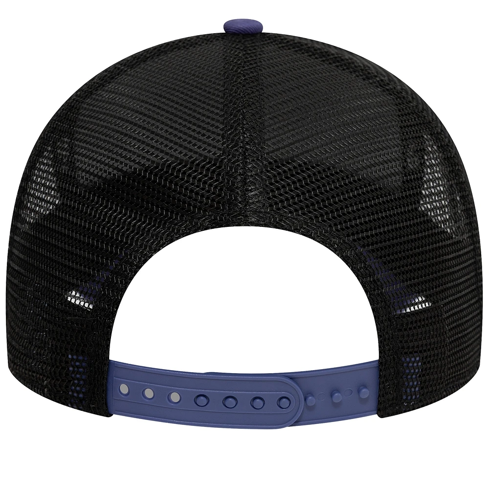 Men's New Era Blue Newcastle United Trucker Adjustable Hat