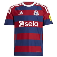 Youth adidas Burgundy Newcastle United 2024/25 Away Replica Jersey