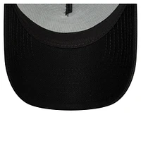 Youth New Era Black Newcastle United Core Trucker Adjustable Hat
