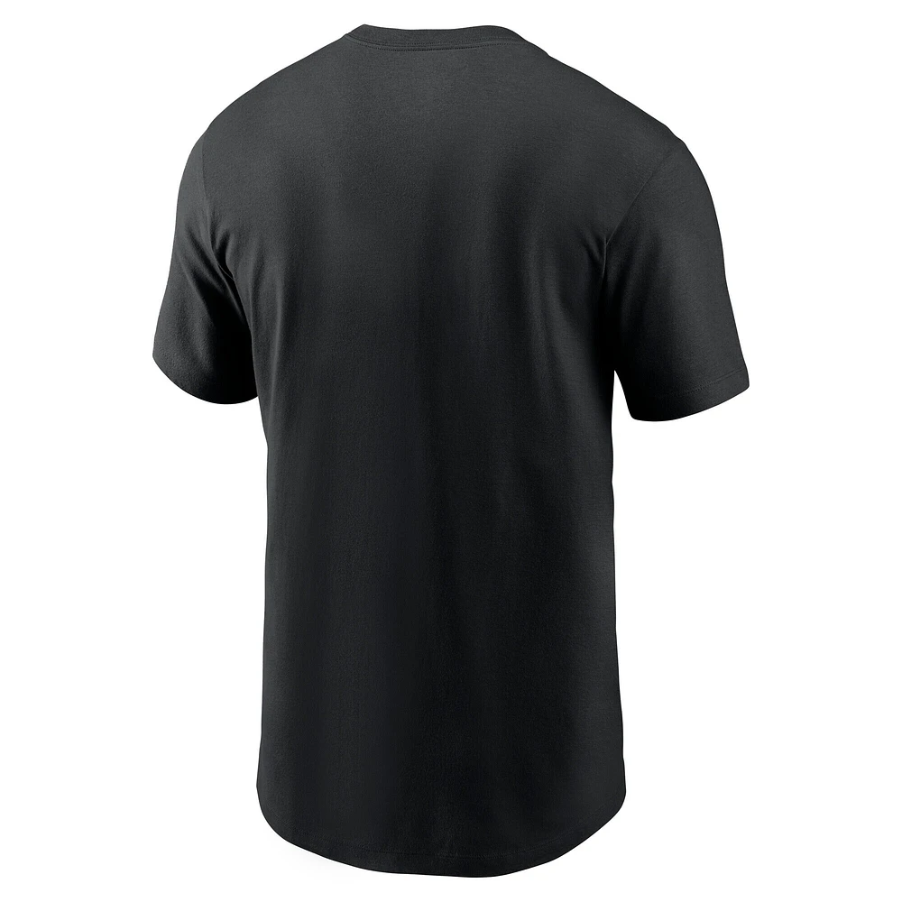 Men's Nike  Black New England Patriots vs. Jacksonville Jaguars International Games London 2024 T-Shirt