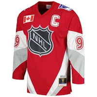 Men's Mitchell & Ness Wayne Gretzky Red 1999 NHL All-Star Game Blue Line Player Jersey