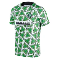 Men's Nike White Nigeria National Team 2022/23 Pre-Match Top