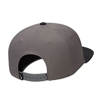 Men's Nike Charcoal Futura Pro Performance Snapback Hat