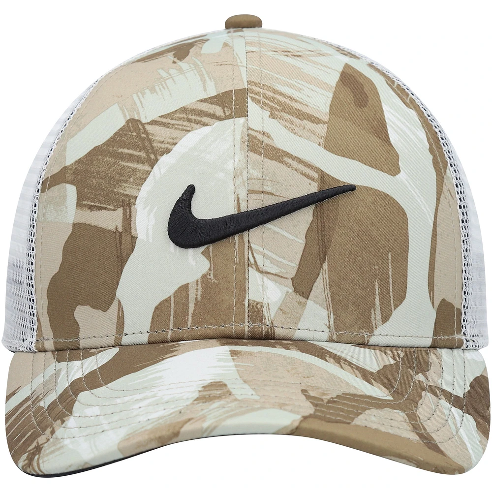 Men's Nike Natural/White Legacy91 Trucker Performance Snapback Hat