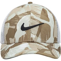 Men's Nike Natural/White Legacy91 Trucker Performance Snapback Hat