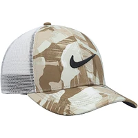 Men's Nike Natural/White Legacy91 Trucker Performance Snapback Hat