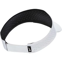 Men's Nike White Ace Performance Adjustable Visor