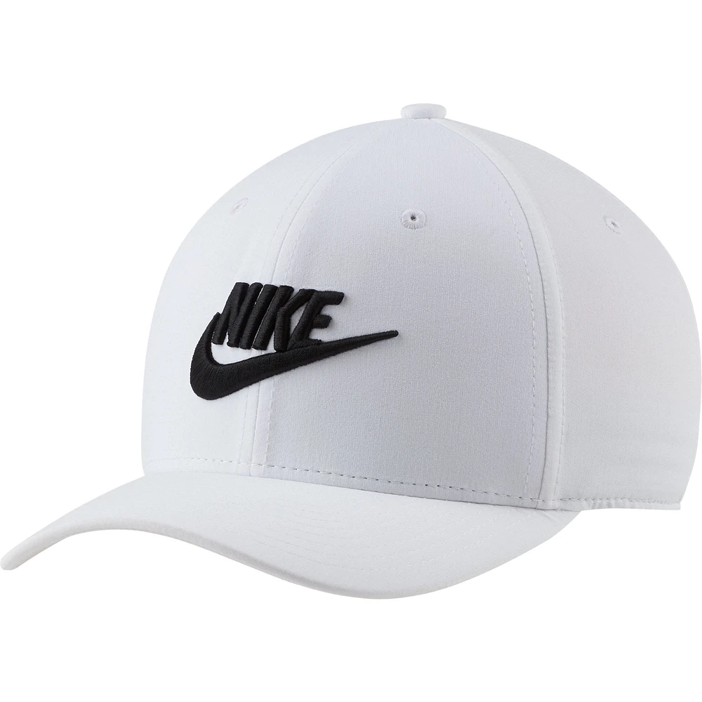 Men's Nike White Classic99 Futura Flex Hat