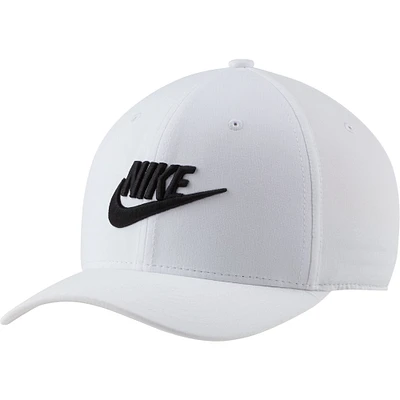 Men's Nike White Classic99 Futura Flex Hat
