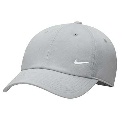 Unisex Nike  Gray Swoosh Club Adjustable Hat