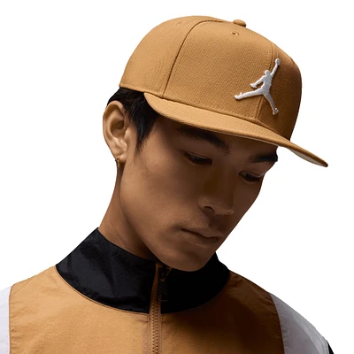 Unisex Jordan Brand Brown Pro Jumpman Snapback Hat