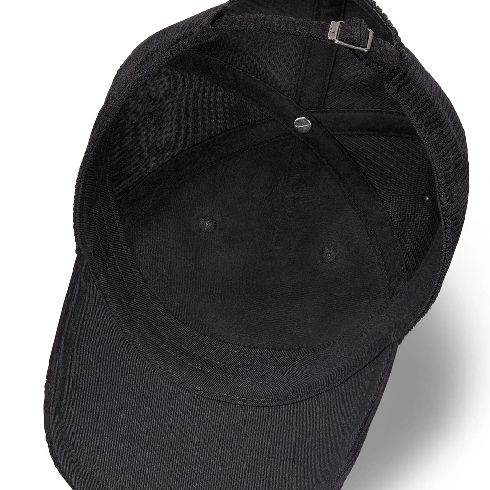 Unisex Nike Black Cord Club Unstructured Adjustable Hat