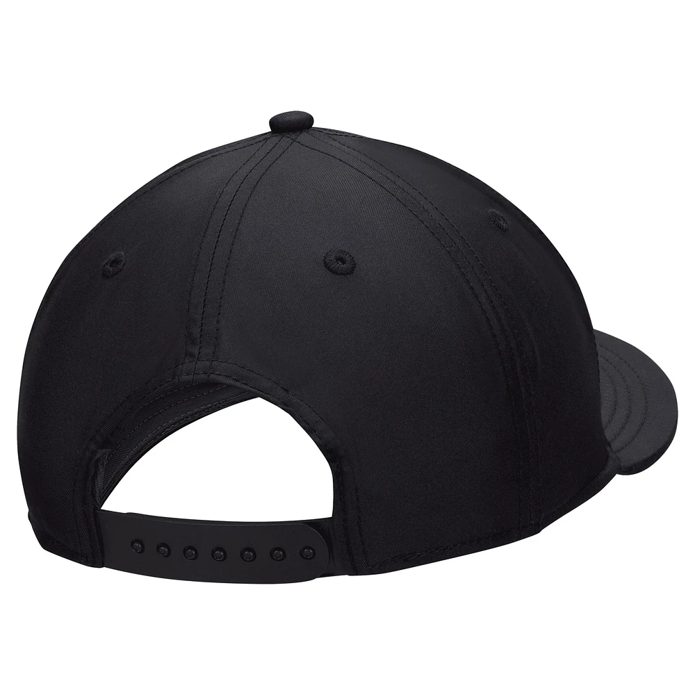 Unisex Nike Black Swoosh Pro Performance Snapback Hat