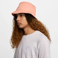 Unisex Nike Coral Swoosh Apex Bucket Hat