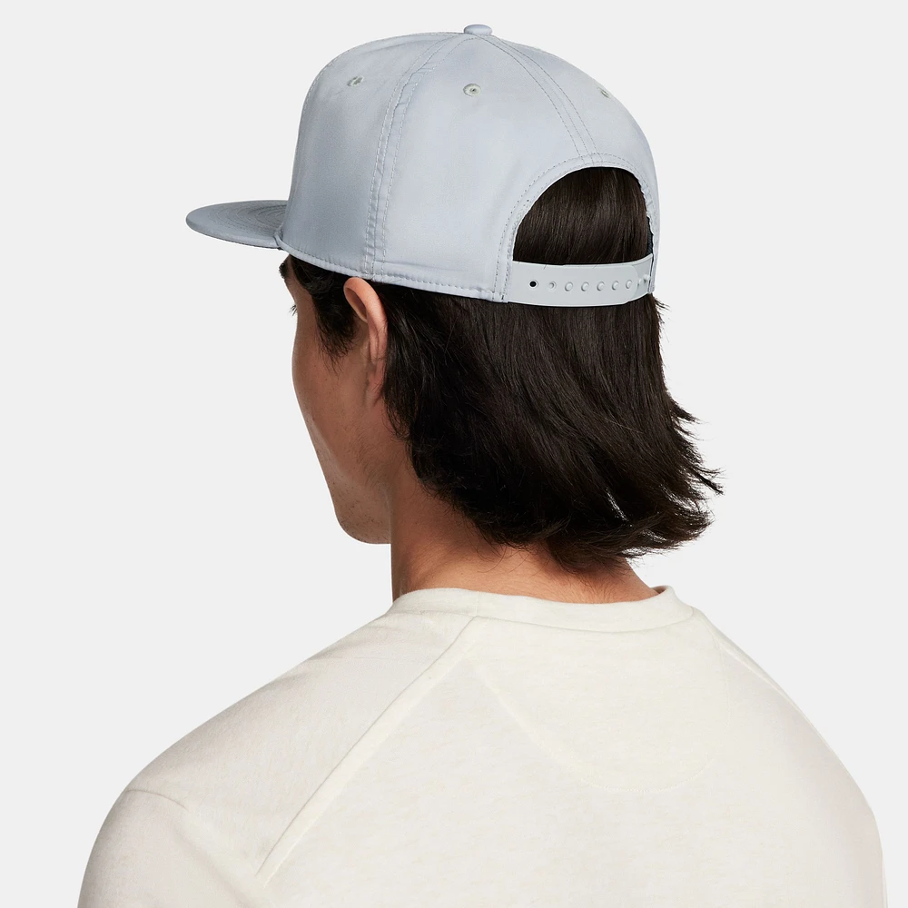 Unisex Nike Gray Swoosh Pro Performance Snapback Hat