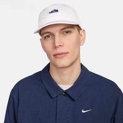 Casquette réglable unisexe Nike White Dunk Patch Club