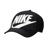 Youth Nike Black Rise Adjustable Trucker Hat