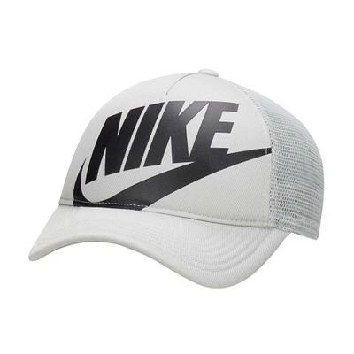 Casquette de camionneur réglable Nike White Rise pour jeune
