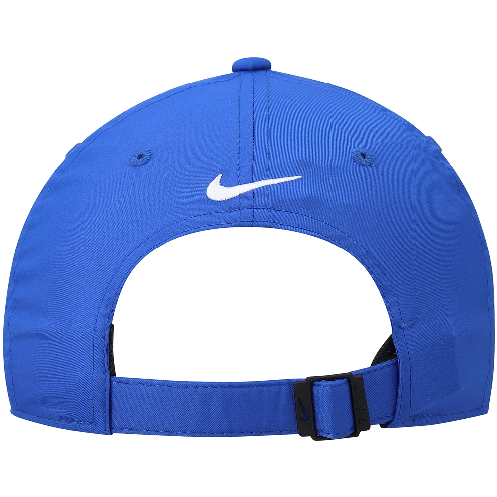 Men's Nike Golf Royal Legacy91 Tech Logo Performance Adjustable Hat