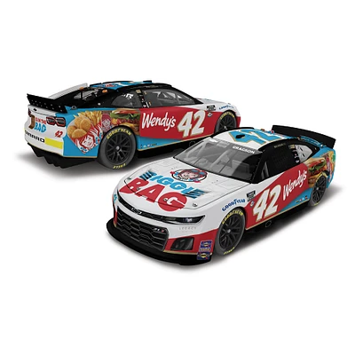 Action Racing Noah Gragson 2023 #42 Biggie Bag de Wendy 1:24 Elite Die-Cast Chevrolet Camaro