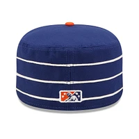 Men's New Era Blue Norfolk Tides Theme Night 59FIFTY Fitted Hat