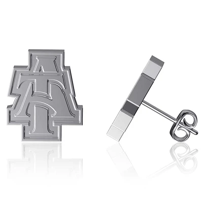 Dayna Designs North Carolina A&T Aggies Team Logo Boucles d'oreilles en argent