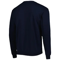 Men's Colosseum Navy North Carolina A&T Aggies Arch Over Logo Pullover Sweatshirt