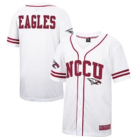 Men's Colosseum North Carolina Central Eagles Free Spirited Mesh Button-Up Baseball Jersey
