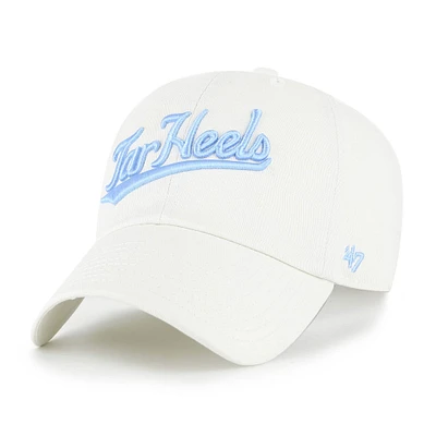 Casquette ajustable « 47 Cream North Carolina Tar Heels Clean Up » pour homme