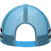 Men's '47 Light Blue North Carolina Tar Heels Sideband Trucker Adjustable Hat