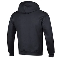Men's Champion  Black North Carolina Tar Heels Basic Arch Fleece Pullover Hoodie
