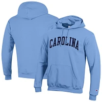 Men's Champion  Carolina Blue North Tar Heels Basic Arch Fleece Pullover Hoodie