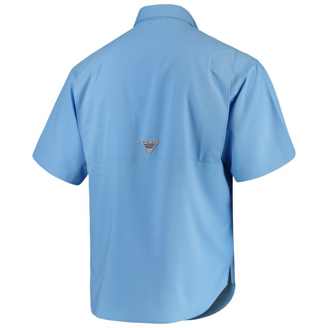 Chemise PFG Tamiami Columbia Carolina Blue North Tar Heels pour homme