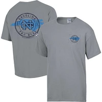 T-shirt STATEment pour hommes, graphite, lavage confortable, North Carolina Tar Heels