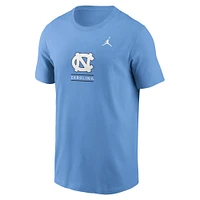 Men's Jordan Brand Carolina Blue North Tar Heels 2-Hit T-Shirt