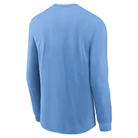 Men's Jordan Brand Carolina Blue North Tar Heels 2024 Sideline Legend Performance Long Sleeve T-Shirt
