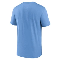 T-shirt Jordan Brand Carolina Blue pour homme des Tar Heels de Caroline du Nord Primetime Legend Icon Performance