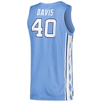 Men's Jordan Brand Hubert Davis Carolina Blue North Tar Heels Replica Basketball Player Jersey