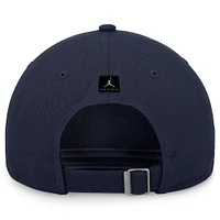 Men's Jordan Brand Navy North Carolina Tar Heels 2024 On-Field Club Adjustable Hat