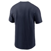 Men's Jordan Brand Navy North Carolina Tar Heels Basketball Icon T-Shirt