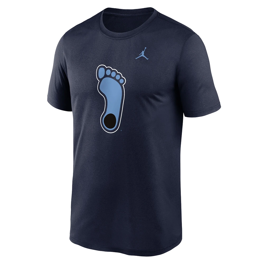 Men's Jordan Brand Navy North Carolina Tar Heels Primetime Legend Alternate Logo T-Shirt