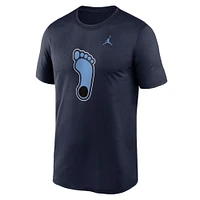 Men's Jordan Brand Navy North Carolina Tar Heels Primetime Legend Alternate Logo T-Shirt